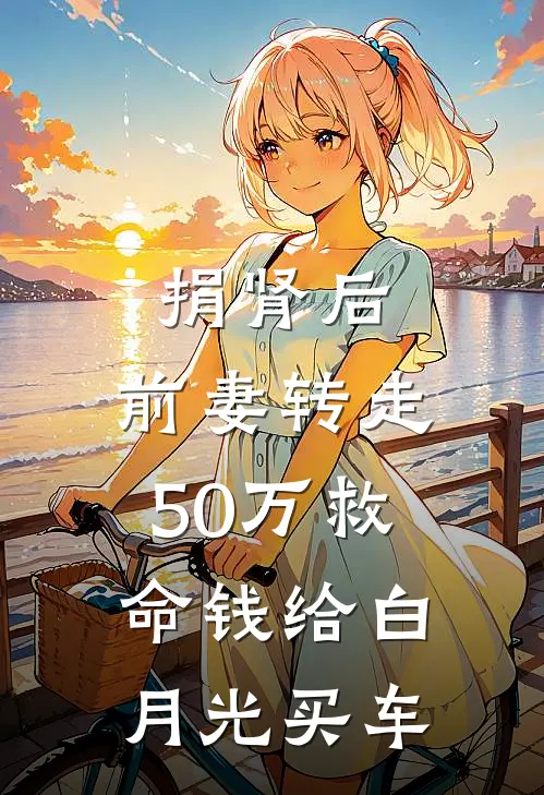 捐肾后，前妻转走50万救命钱给白月光买车