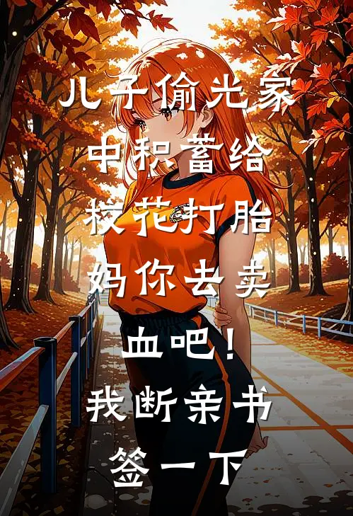 儿子偷光家中积蓄给校花打胎：妈你去卖血吧！我：断亲书签一下