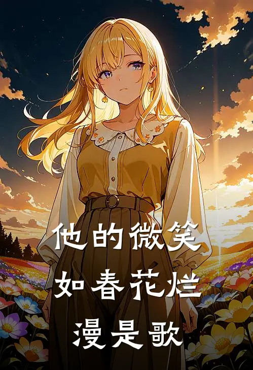 他的微笑如春花烂漫是歌